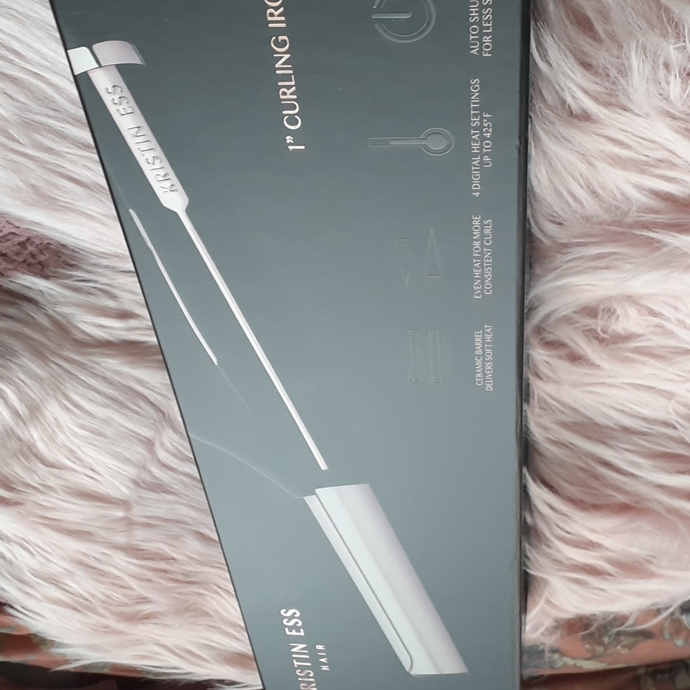 Brand New KRISTEN ESS HAIR Curling Iron- 1"